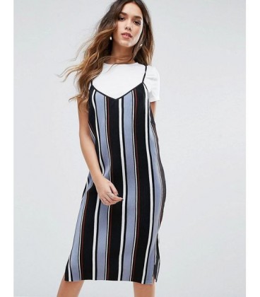 Sukienka Missguided Stripe XS