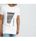 T-shirt męski NL Ripped Print XL 0909002/42