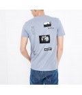 T-shirt męski NL Badge Print M 0914001/38