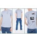 T-shirt męski NL Badge Print M 0914001/38