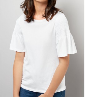 T-shirt damski NL Shirred XS 1104021/34