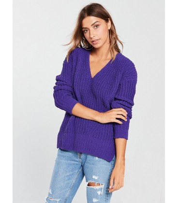 Sweter damski BY VERY Purple S 2205005/36