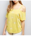T-shirt damski NEW LOOK Flower XXL 2406001/44
